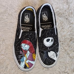 The Nightmare Before Christmas Jack and Sally Vans